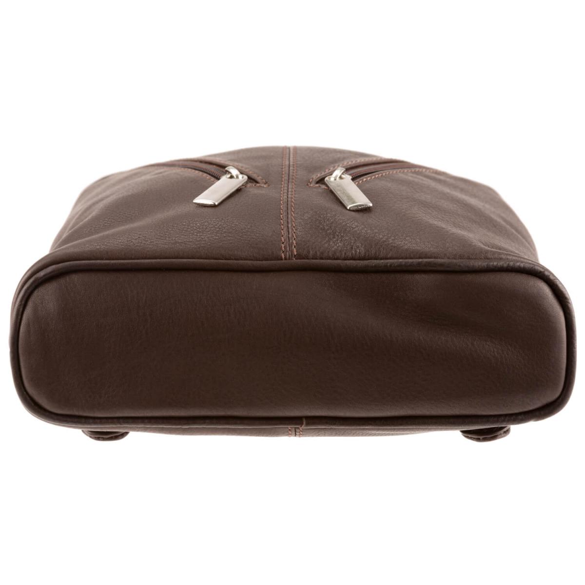 ALPENLEDER | Damen-Handtasche  MACHU PICCHU (schokobraun) 4717-s